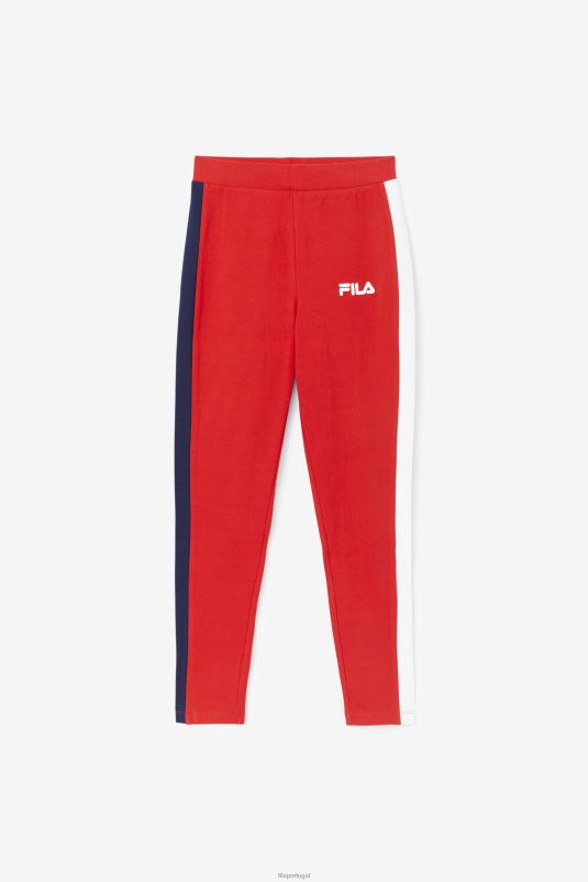 PPH0J1723 vermelho FILA legging fila mercy vermelha