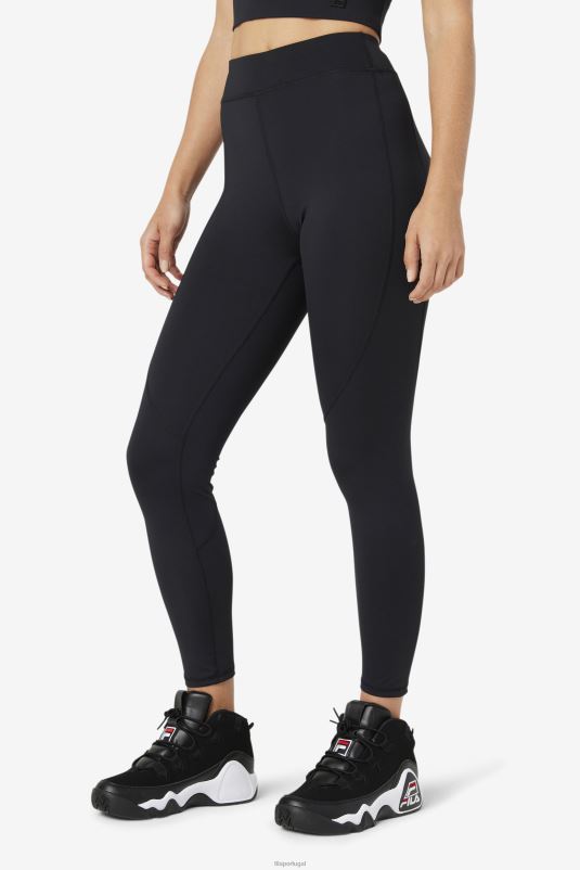 PPH0J1725 preto FILA legging fila preta