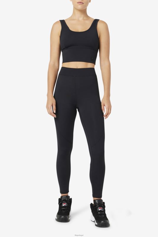 PPH0J1725 preto FILA legging fila preta