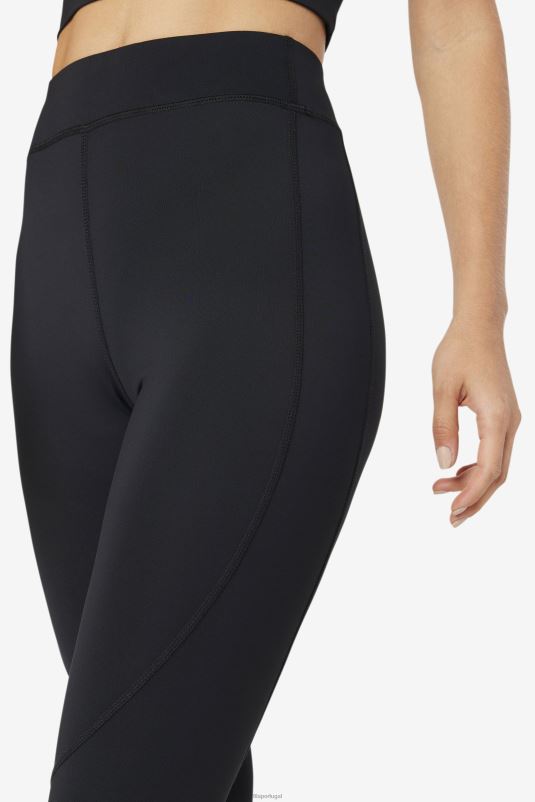PPH0J1725 preto FILA legging fila preta