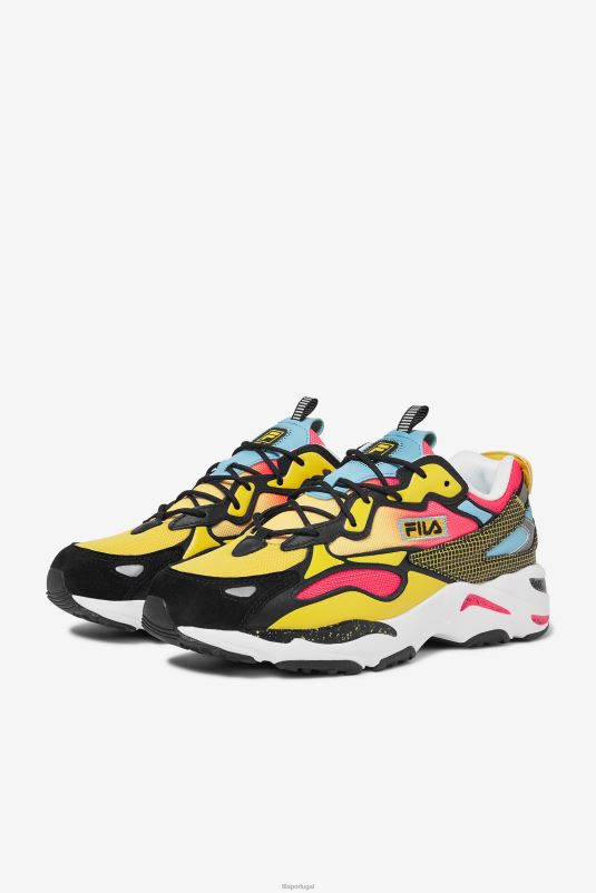 PPH0J173 preto/rosa profundo/branco FILA ray tracer apex masculino fila preto/rosa profundo/branco