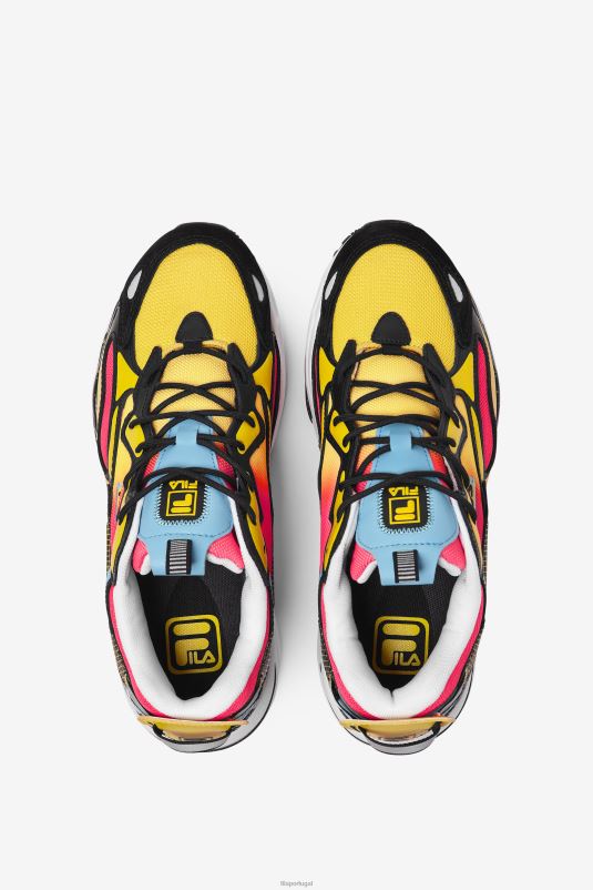 PPH0J173 preto/rosa profundo/branco FILA ray tracer apex masculino fila preto/rosa profundo/branco