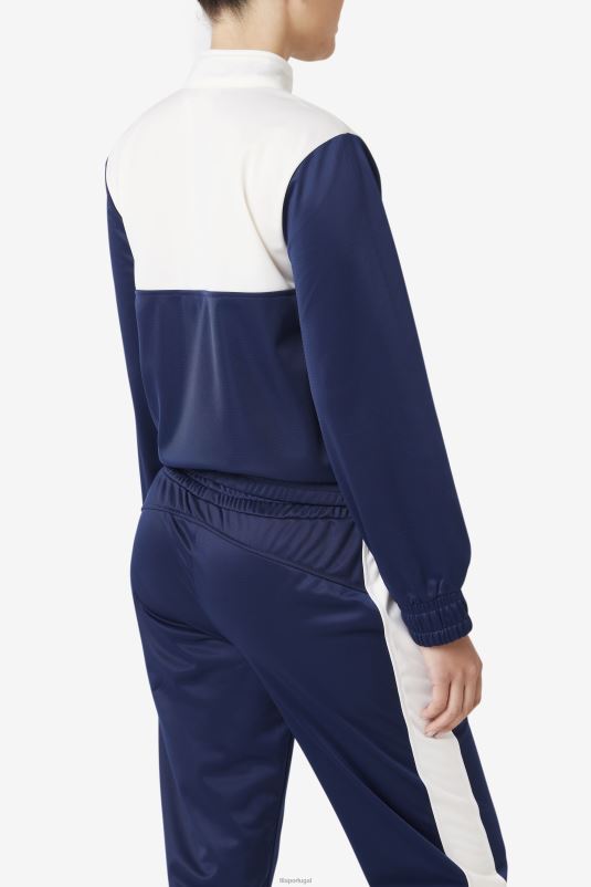 PPH0J1770 marinha FILA jaqueta moletom fila