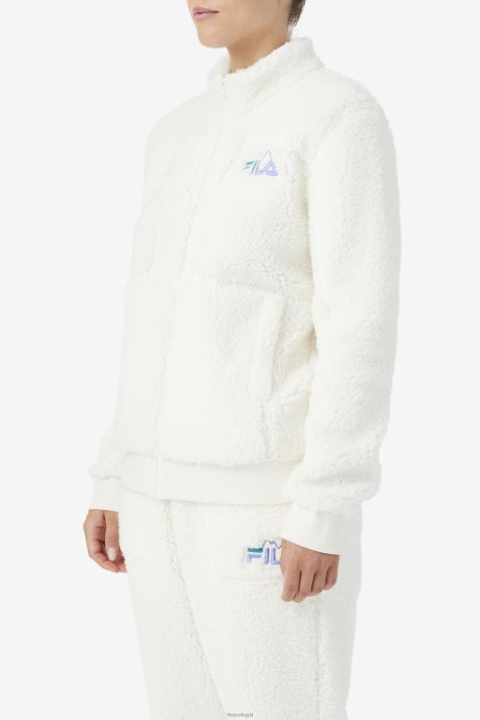 PPH0J1774 garça/jacarandá/lago profundo FILA jaqueta fila egret/jacarandá/deep lake freyja sherpa