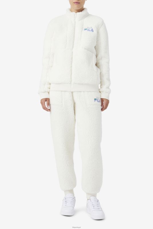 PPH0J1774 garça/jacarandá/lago profundo FILA jaqueta fila egret/jacarandá/deep lake freyja sherpa