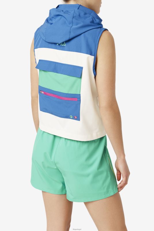 PPH0J1782 cobalto brilhante FILA brilhante cobalto jocelyn mochila colete fila