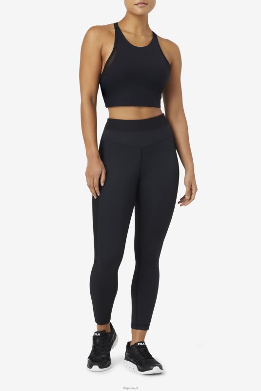 PPH0J1796 preto FILA sutiã esportivo uplift t-back fila preto