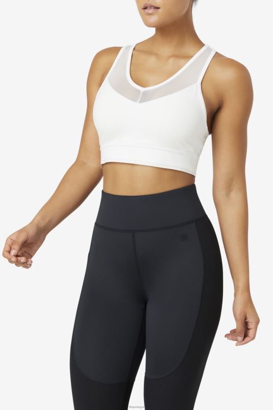 PPH0J1803 branco FILA sutiã fila uplift racerback branco