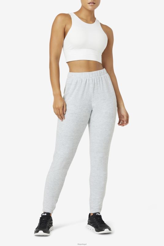 PPH0J1809 branco FILA sutiã esportivo fila uplift branco com gola alta