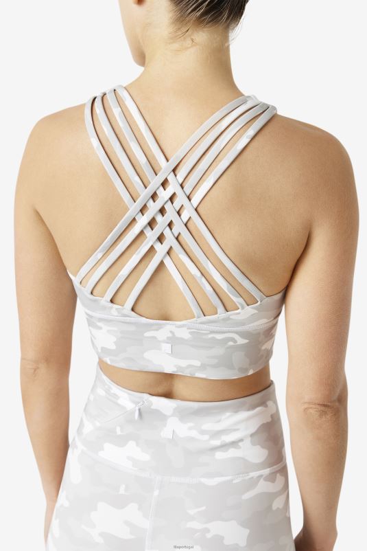 PPH0J1810 branco FILA sutiã esportivo fila uplift branco