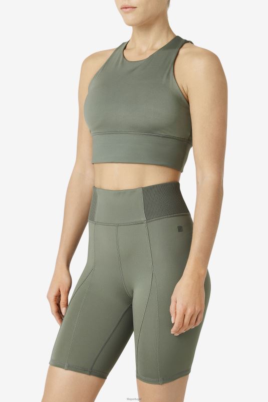 PPH0J1812 tomilho FILA tomilho uplift sutiã esportivo com gola alta fila