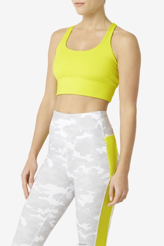 PPH0J1815 enxofre FILA enxofre fila uplift cross back bra top