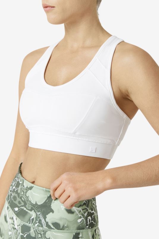 PPH0J1818 branco FILA sutiã esportivo branco uplift racerback fila