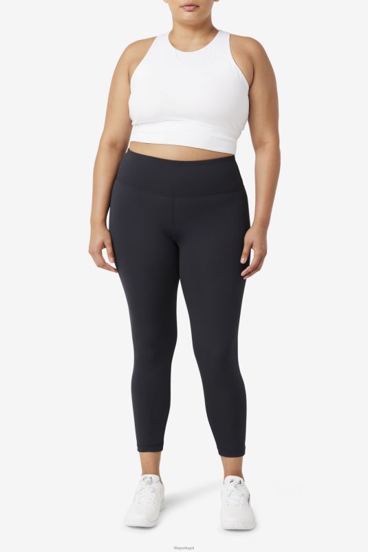 PPH0J1840 branco FILA sutiã esportivo fila branco uplift com gola alta