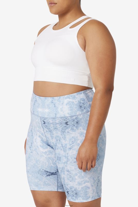 PPH0J1854 branco FILA sutiã branco uplift slice crop top fila