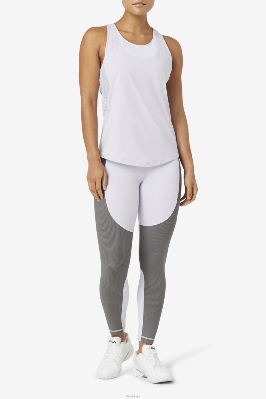 PPH0J1879 lavanda azul FILA fila uplift regata racerback texturizada azul-lavanda