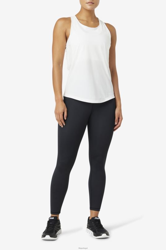 PPH0J1880 branco FILA uplift regata racerback texturizada fila branca