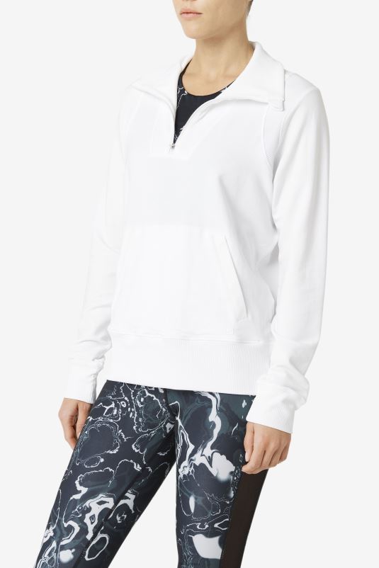 PPH0J1894 branco FILA fila branco fi-lux half zip