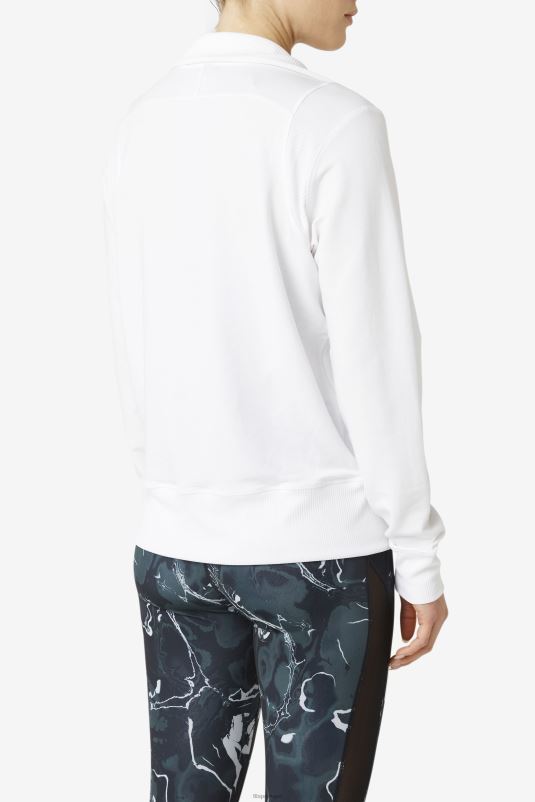 PPH0J1894 branco FILA fila branco fi-lux half zip