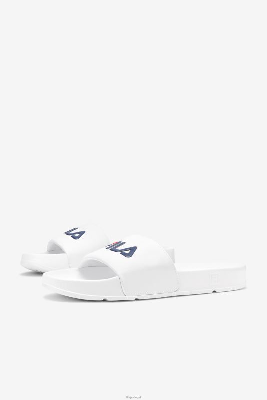 PPH0J191 branco/marinho/vermelho FILA drifter masculino fila branco/marinho/vermelho