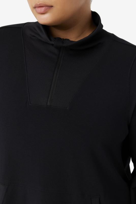 PPH0J1929 preto FILA fila fi-lux half zip preto