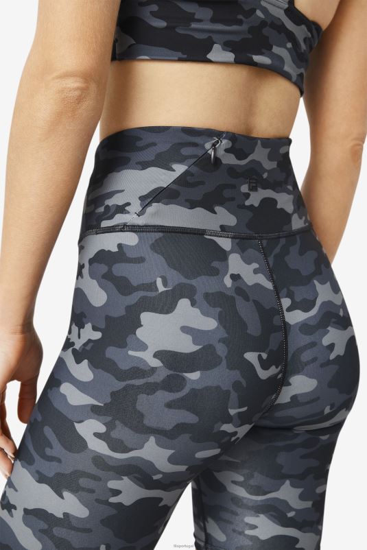 PPH0J1940 camuflado escuro/preto FILA short bike forza 8inch fila dark camo/preto