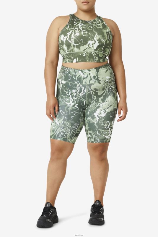 PPH0J1949 mármore de manjericão FILA bicicleta forza 8inch curta fila de mármore manjericão