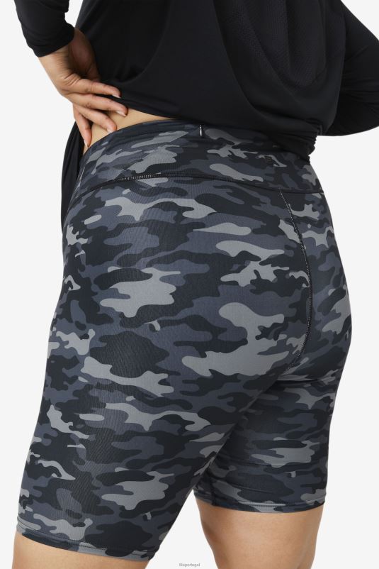 PPH0J1951 camuflagem escura FILA short fila forza 8inch bike preto camuflado