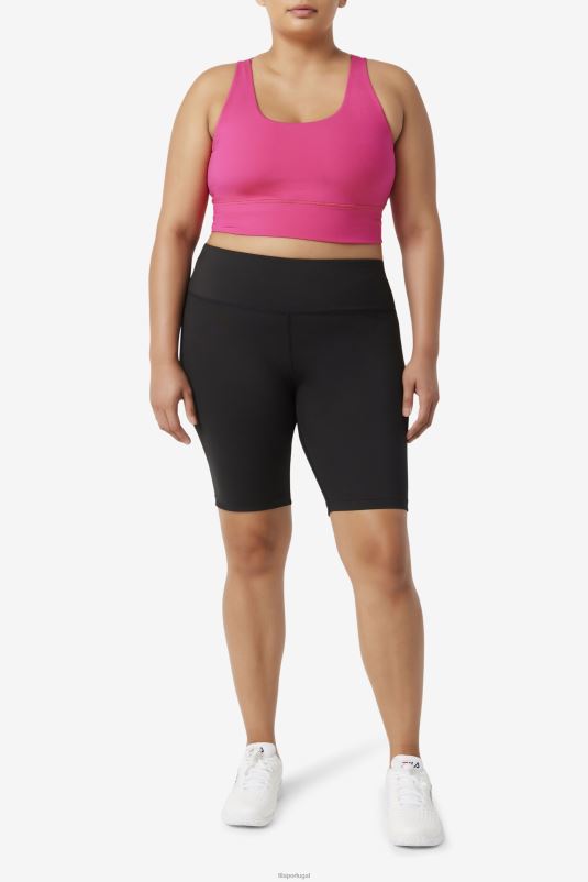 PPH0J1952 preto FILA short bike forza 8inch fila preto