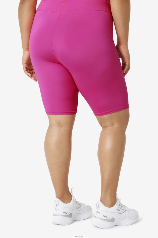 PPH0J1955 Rosa brilhante FILA short bike forza 8inch fila rosa brilhante
