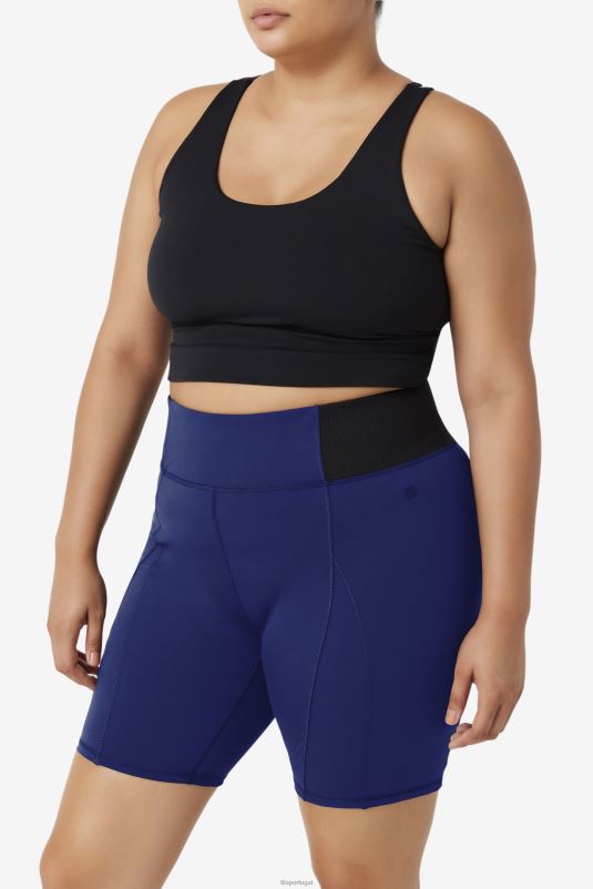 PPH0J1962 peônia marinho/preta FILA peônia azul marinho/preto forza 8inch textura bike curto fila