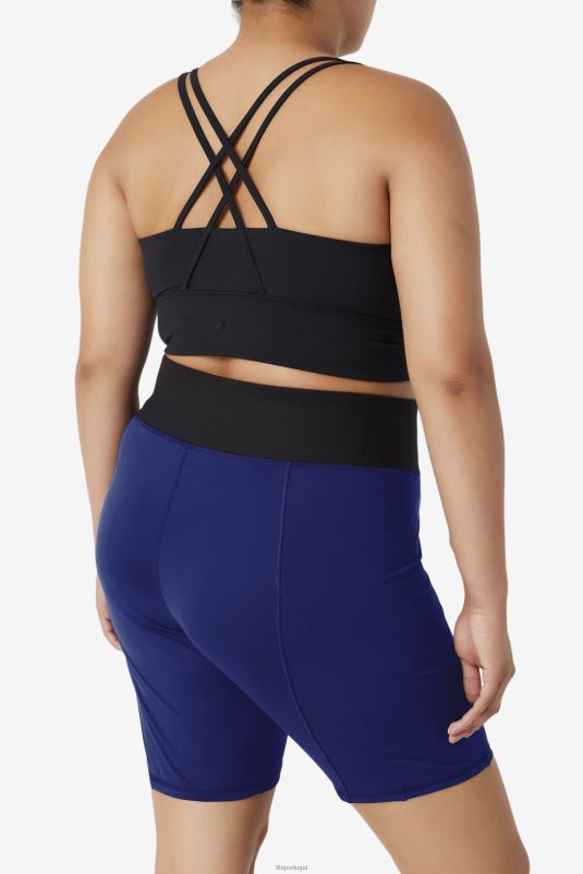 PPH0J1962 peônia marinho/preta FILA peônia azul marinho/preto forza 8inch textura bike curto fila