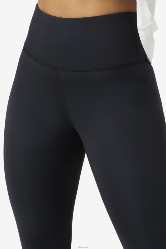 PPH0J1970 preto FILA legging forza elegante 7/8 fila preto