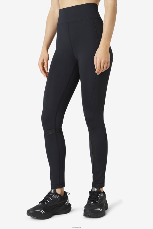 PPH0J1977 preto FILA legging fila forza preta