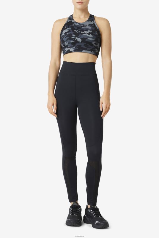 PPH0J1977 preto FILA legging fila forza preta