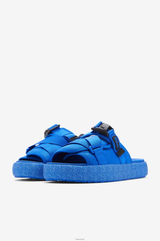 PPH0J198 azul/preto/azul FILA fila atlas slide masculino azul/preto/azul