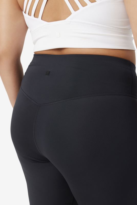 PPH0J1987 preto FILA legging fila forza slim 7/8 preta