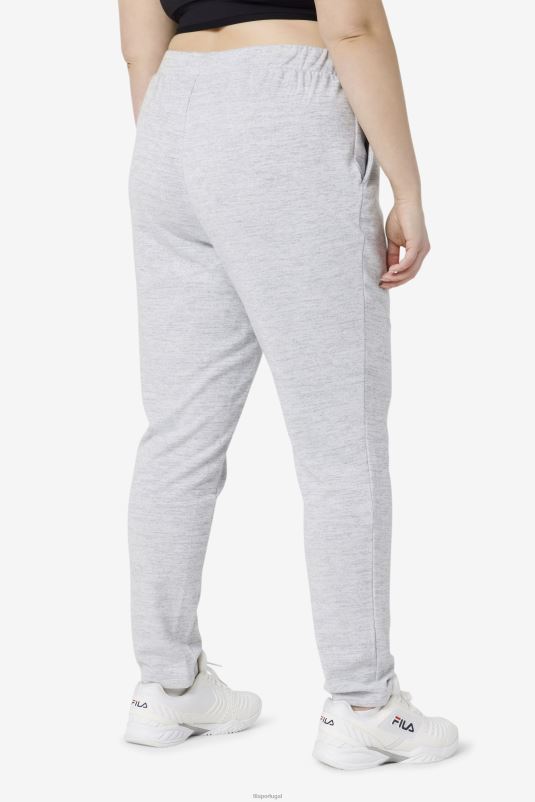 PPH0J2007 cinza FILA calça jogger fila fi-lux cinza