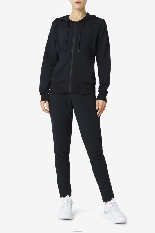 PPH0J2013 preto FILA calça fila fi-lux slim preta