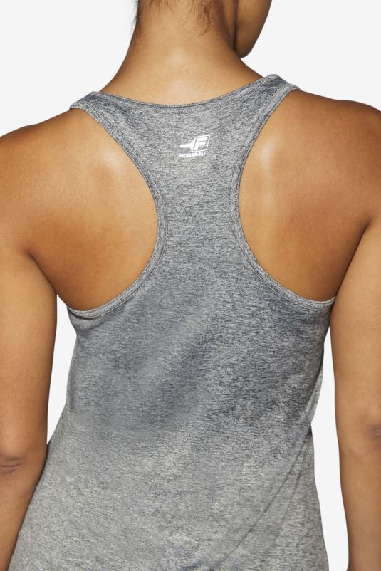 PPH0J2019 Mesclado FILA camiseta heather fila pickleball racerback