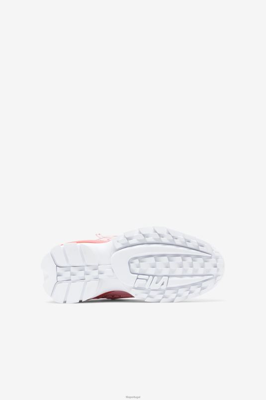 PPH0J2187 rosa/coral blush/branco FILA rosa/coral blush/branco fila disruptor infantil 2 exp