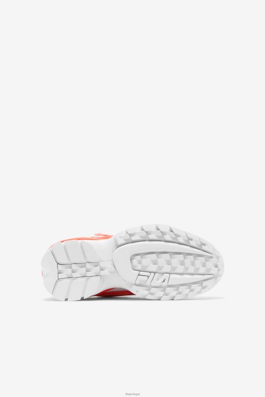 PPH0J2188 branco/coral ardente/amarelo FILA fila branco/fiery coral/amarelo disruptor infantil 2 exp