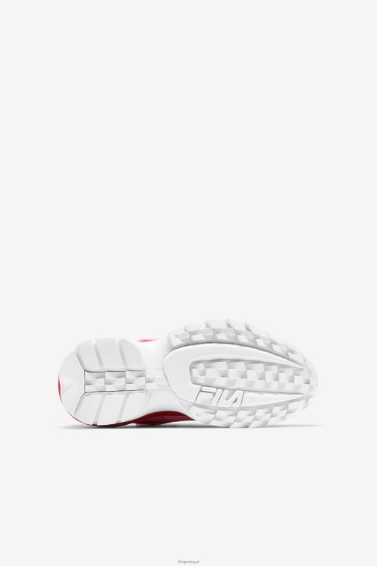 PPH0J2189 vermelho/rosa/amarelo FILA disruptor 2 exp infantil fila vermelho/rosa/amarelo