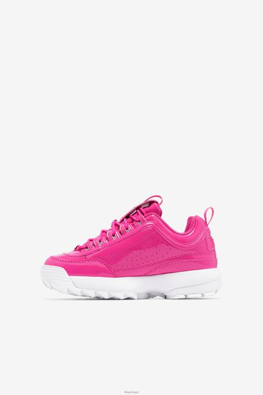 PPH0J2201 roxo/iridescente/iridescente FILA disruptor 2 premium infantil fila roxo/iridescente/iridescente