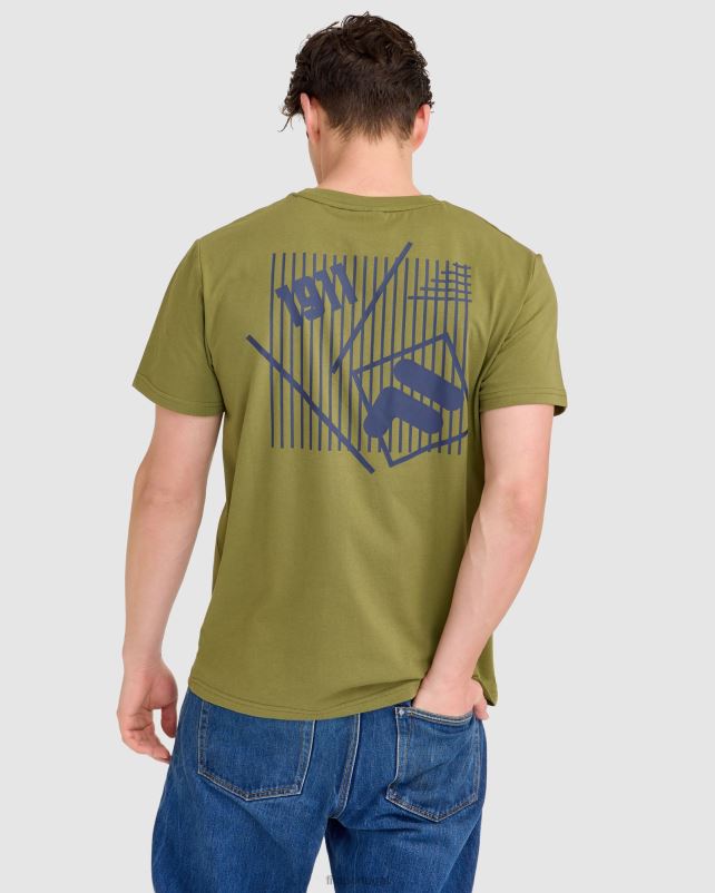 PPH0J2302 Oliva FILA camiseta fila olive aaron