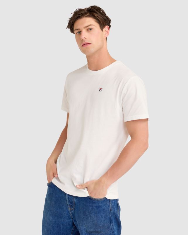 PPH0J2305 branco FILA fila aaron camiseta branca