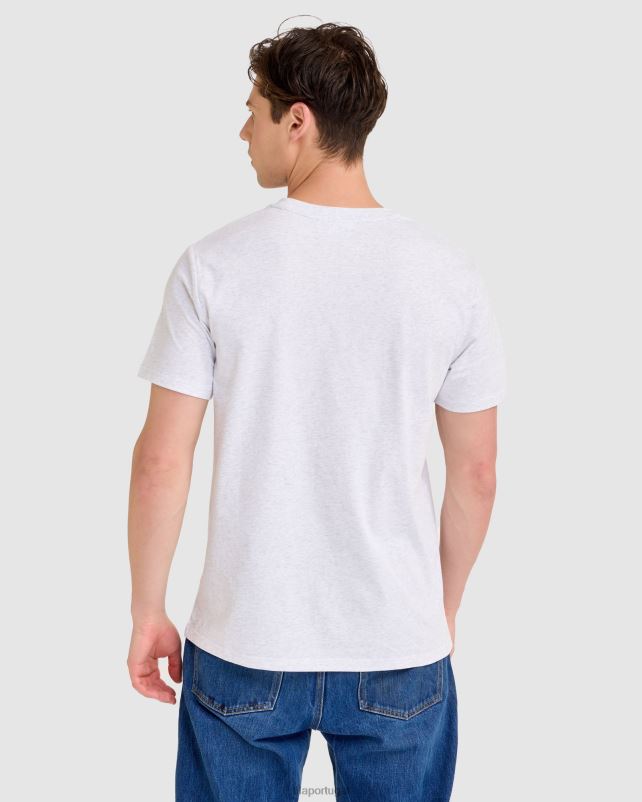 PPH0J2309 mármore cinza claro FILA camiseta markus cinza claro marle fila