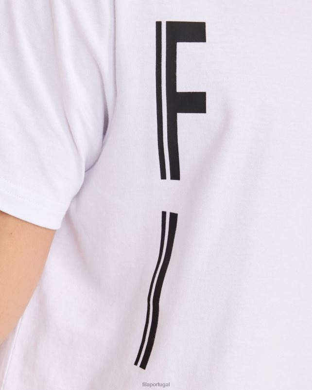 PPH0J2311 branco FILA camiseta fila markus branca