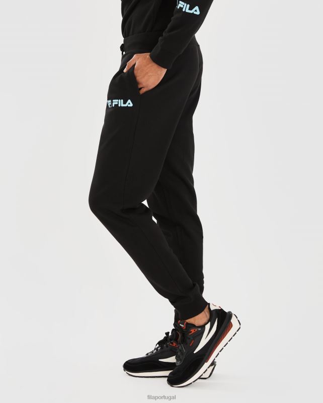 PPH0J2316 preto FILA calça halsey fila masculina preta
