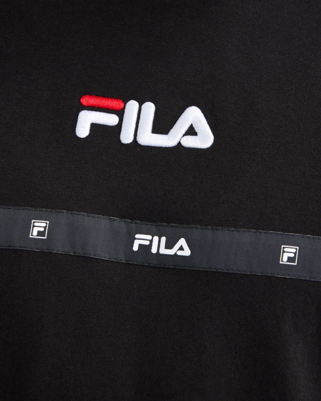 PPH0J2320 preto FILA camiseta fila masculina preta